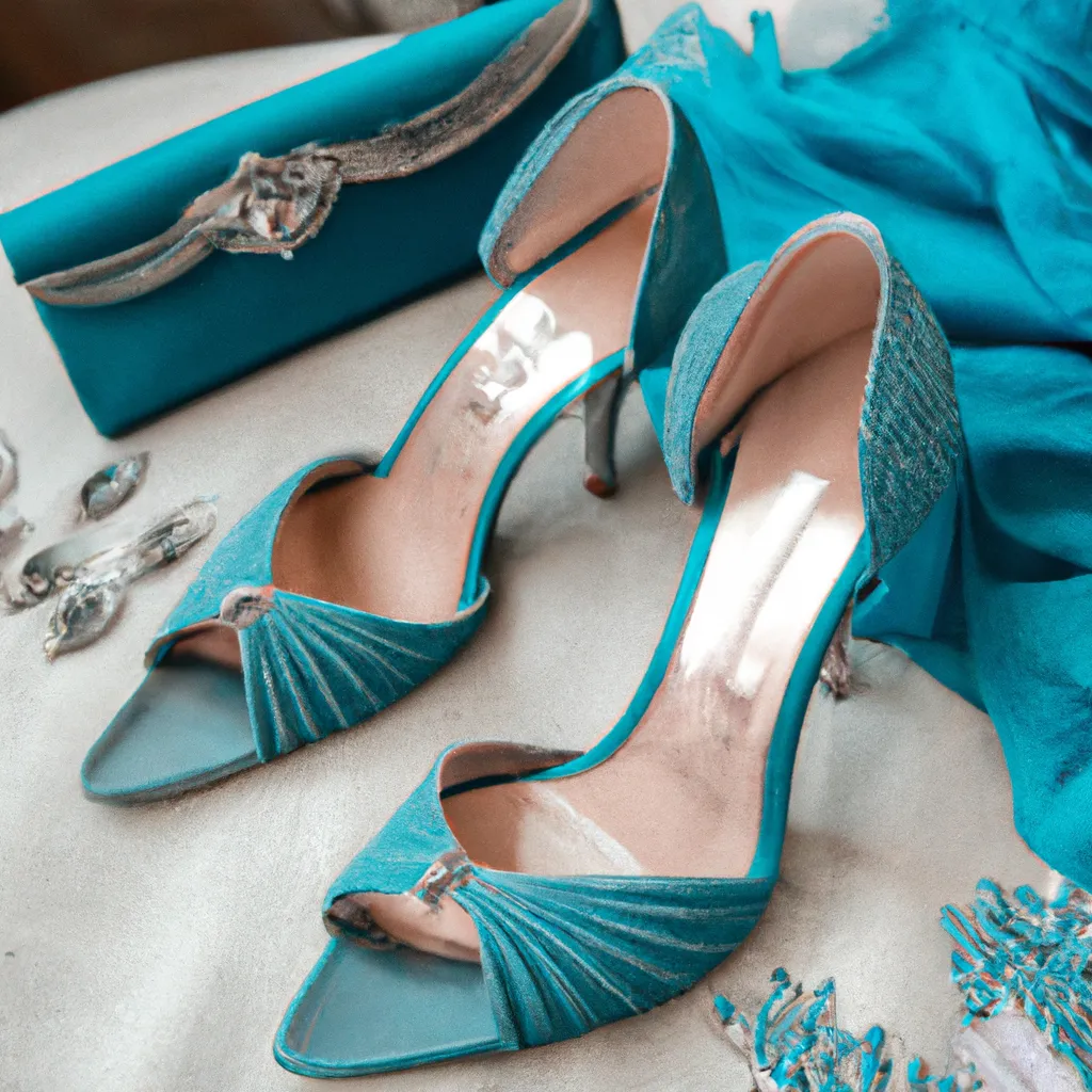 Jakie buty do błękitnej sukienki?
