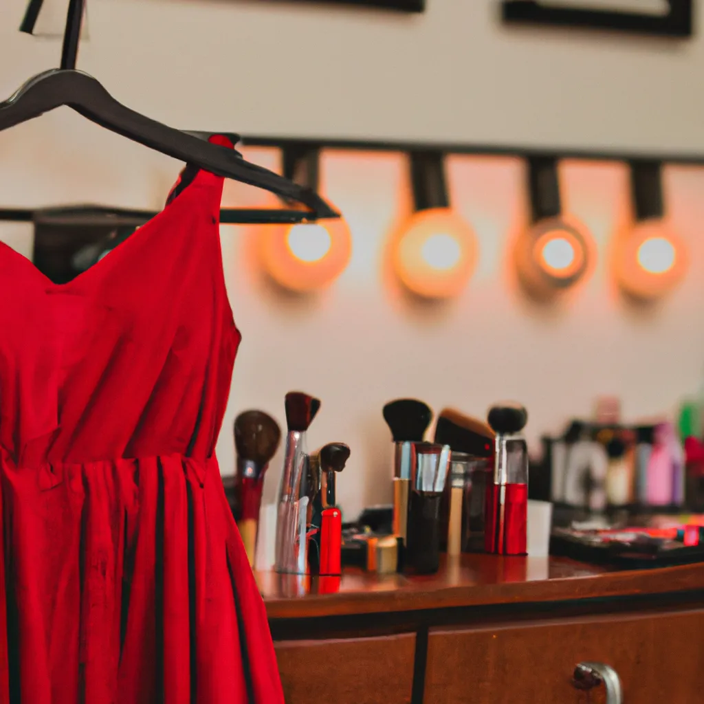 Jaki makijaż do czerwonej sukienki?