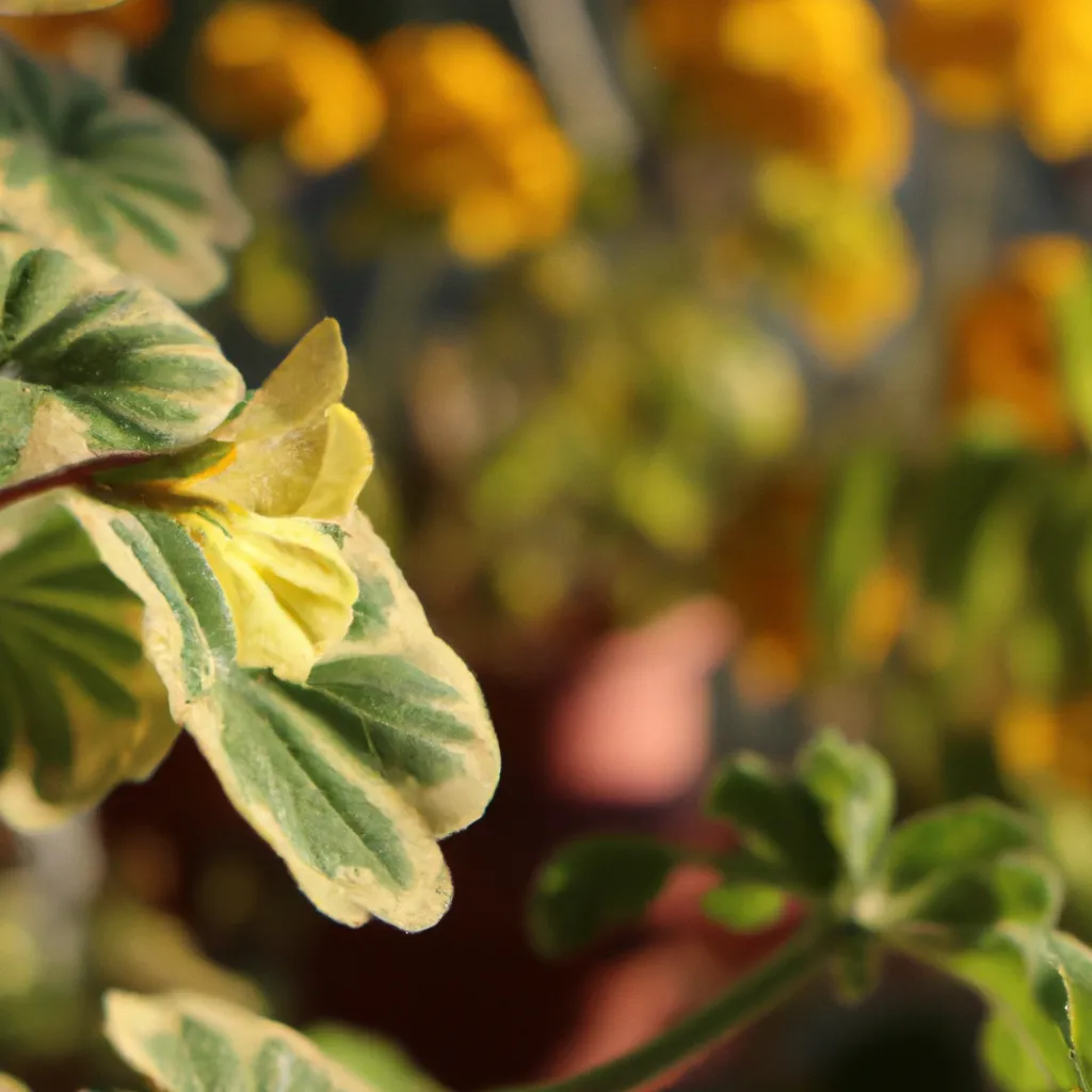 Dlaczego liście geranium żółkną?