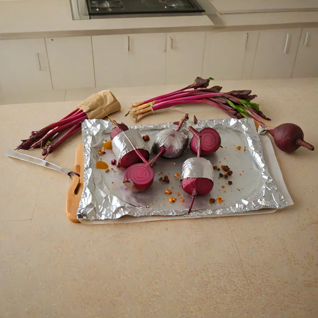 Jak upiec buraki w piekarniku w folii