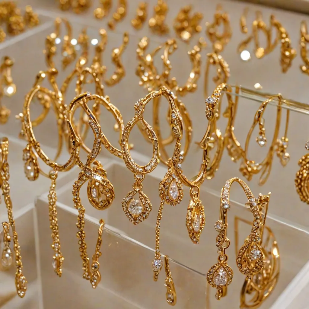 Ile kosztują złote kolczyki?