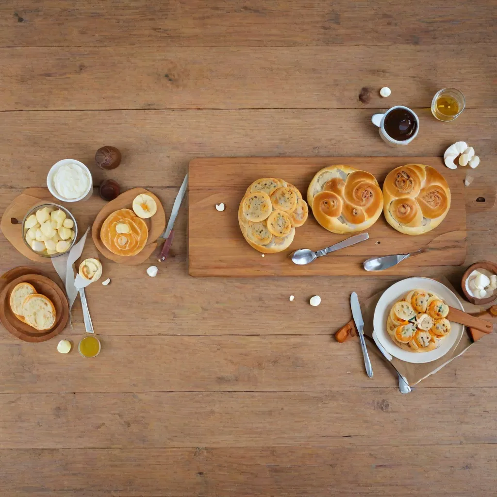 Bułeczki czosnkowe - Przepis na aromatyczne pieczywo
