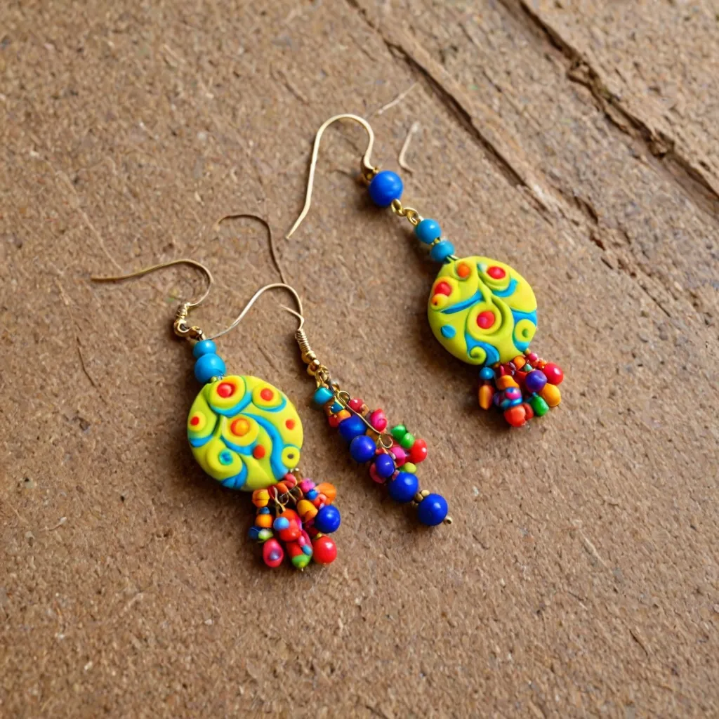 Kolczyki z modeliny - jak zrobić?