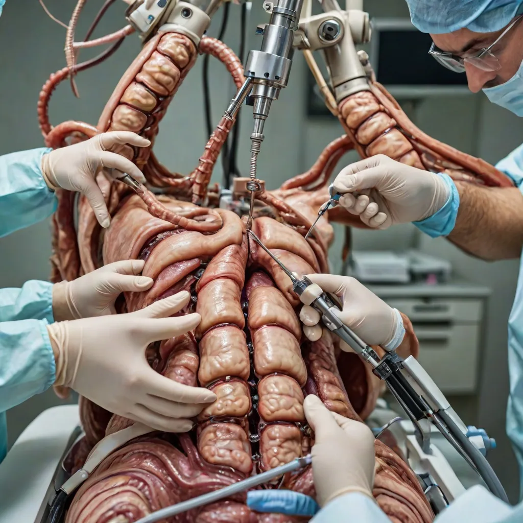 Ile godzin trwa operacja jelita grubego?