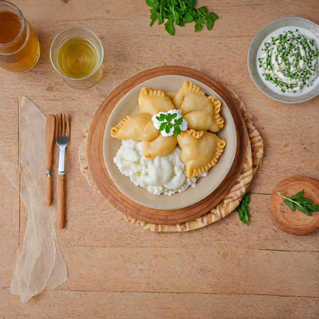 Pierogi z mąki ryżowej - bezglutenowy przepis