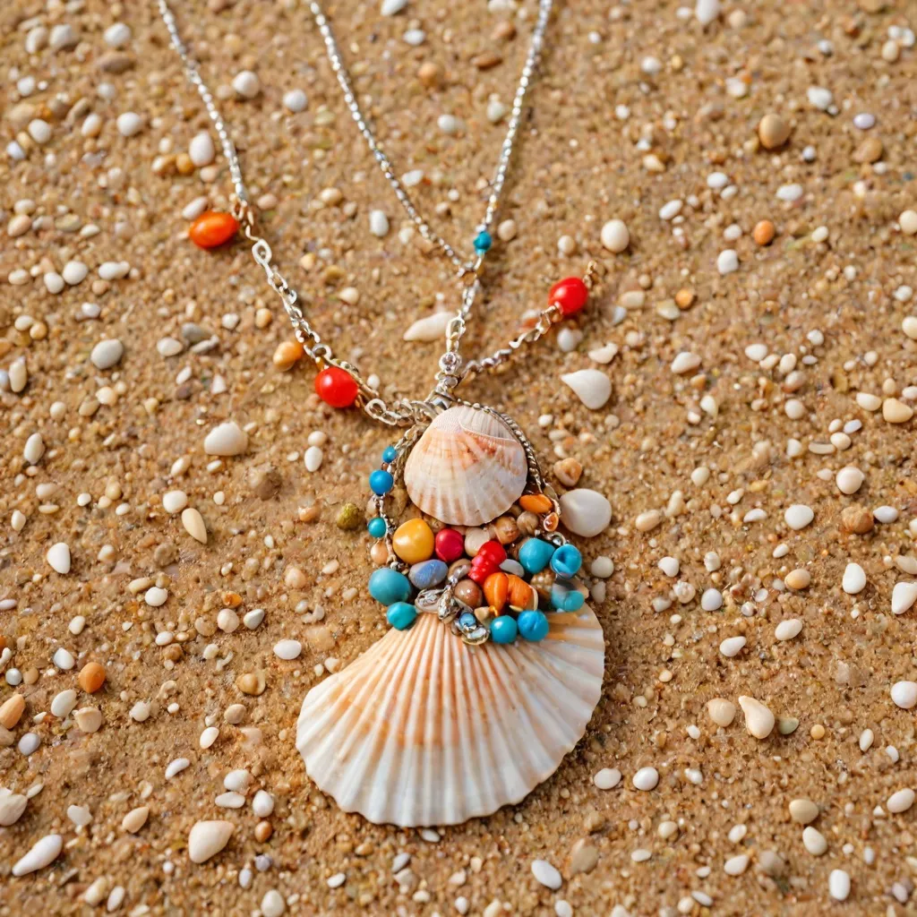 Jak zrobić naszyjnik z muszelek?