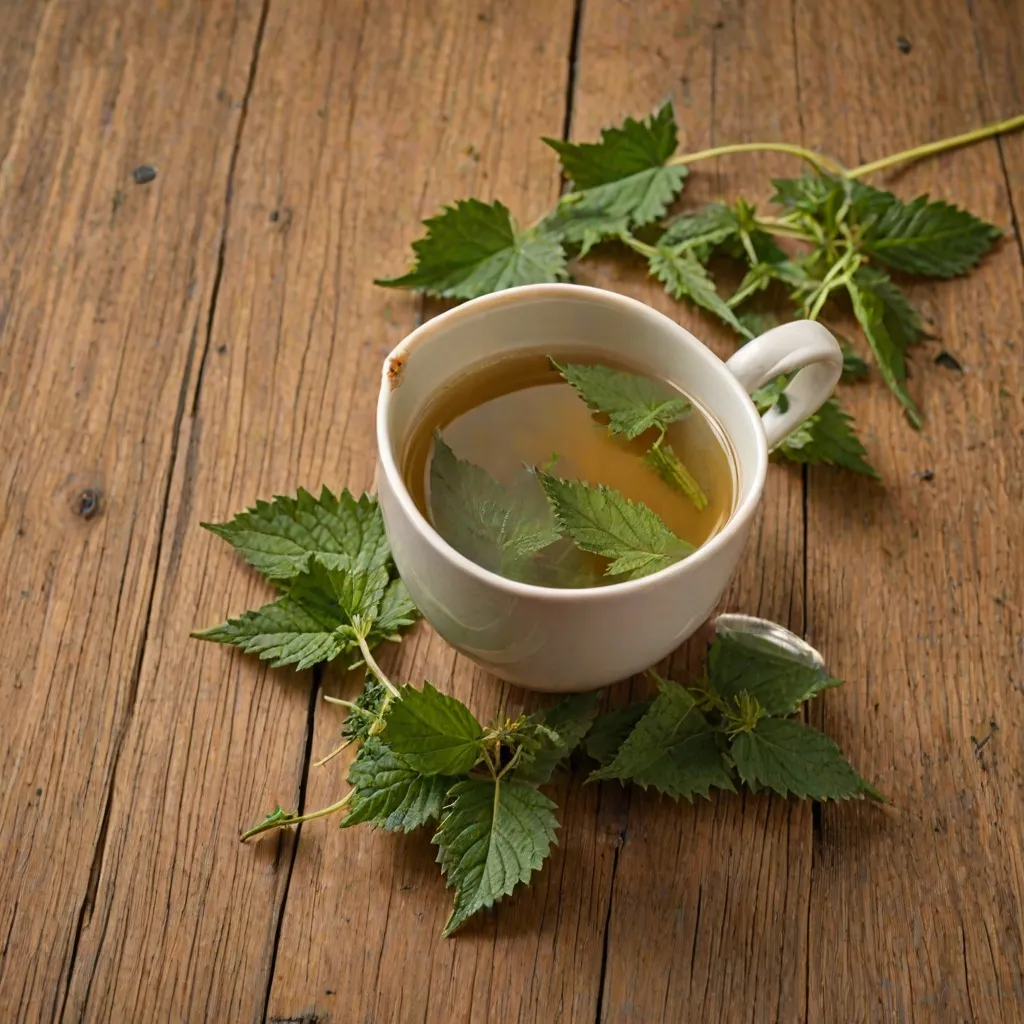 Herbata z pokrzywy- na co działa?