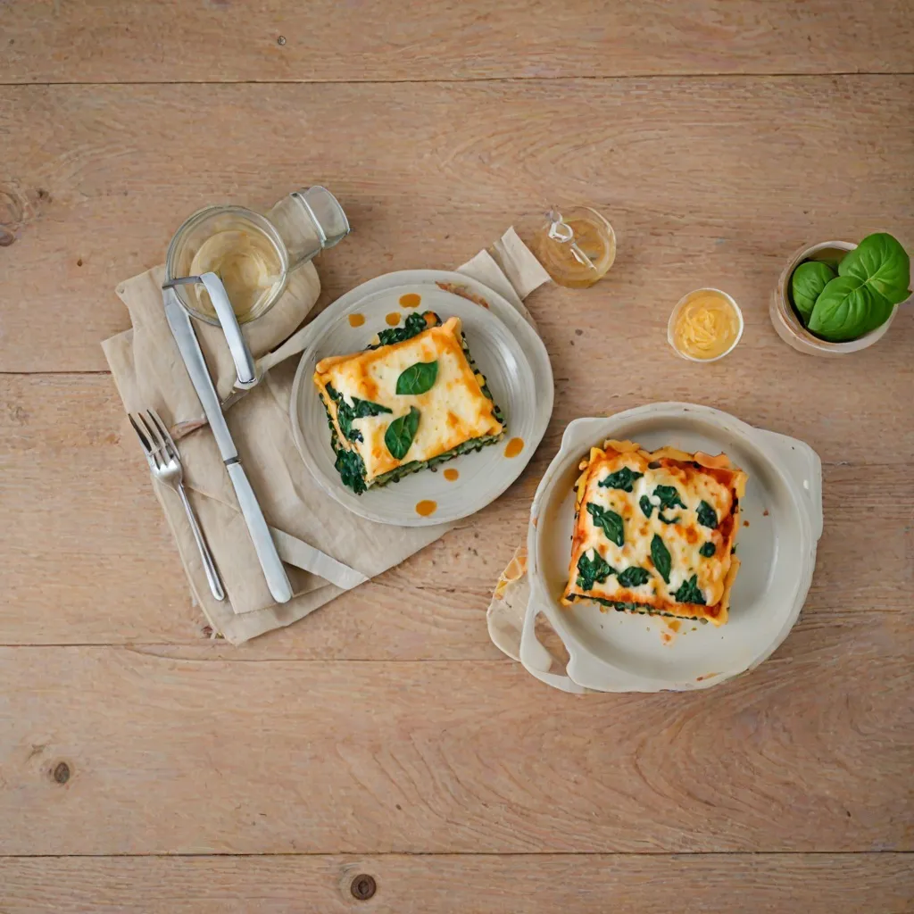 Lasagne ze szpinakiem - Przepis na lekką i smaczną lasagne