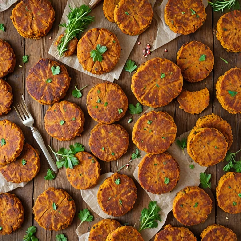 Kotlety z batatów - Przepis na smaczne danie z batatów