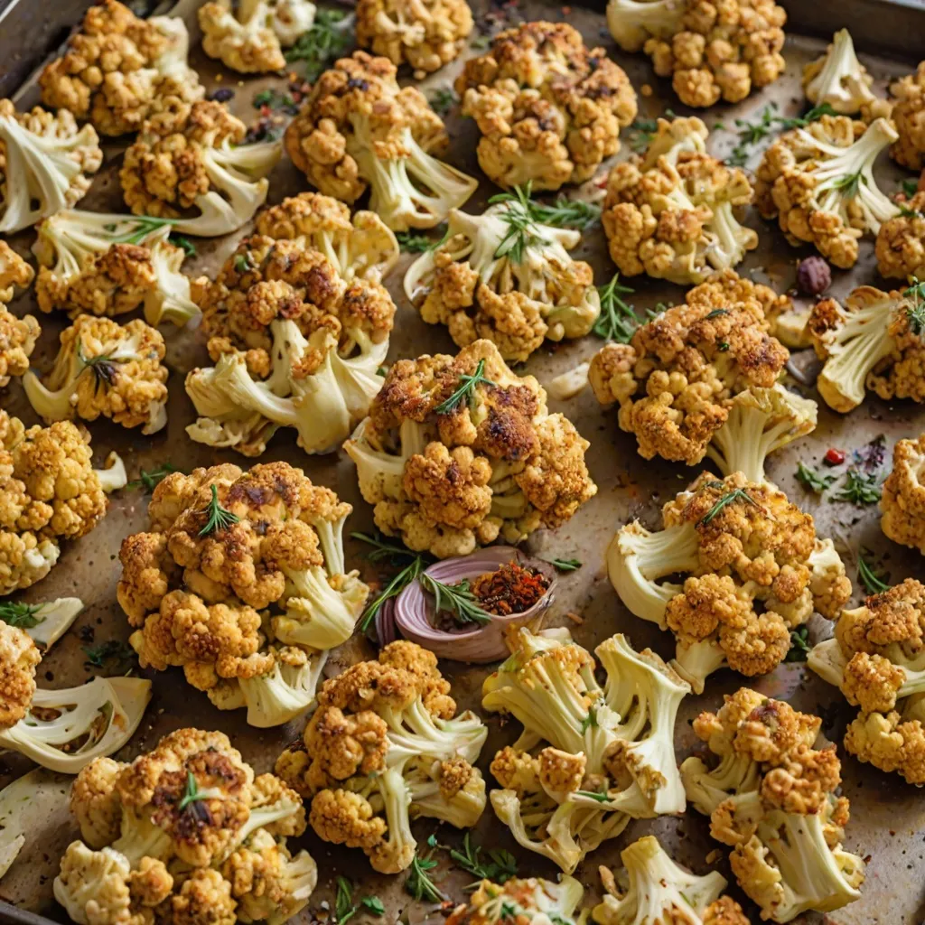 Pieczony kalafior - Przepis na zdrowe danie z kalafiora