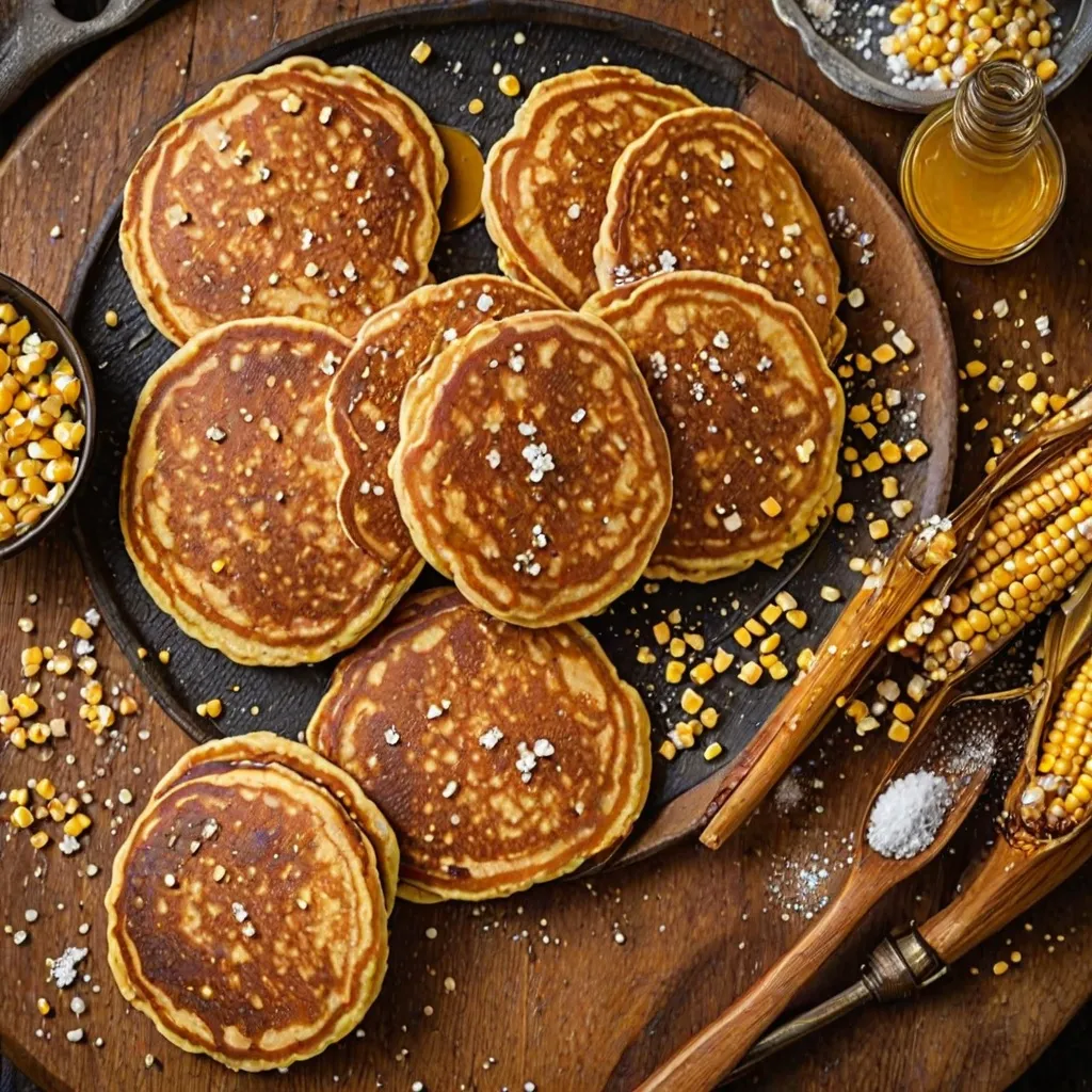 Placki kukurydziane - przepis krok po kroku
