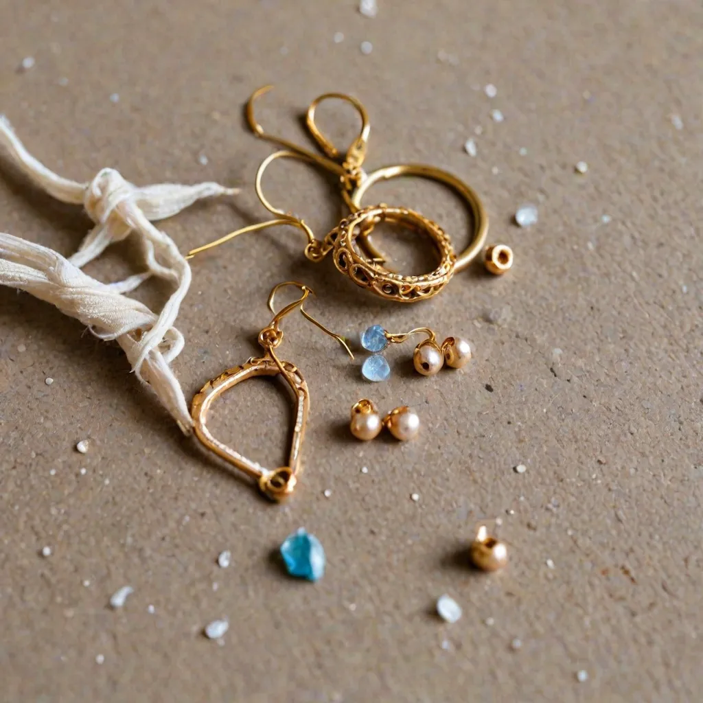 Jak wyczyścić kolczyki z brudu?