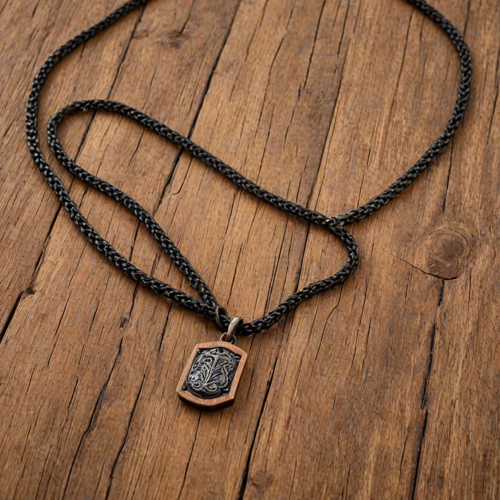 Jak nosić naszyjnik męski?