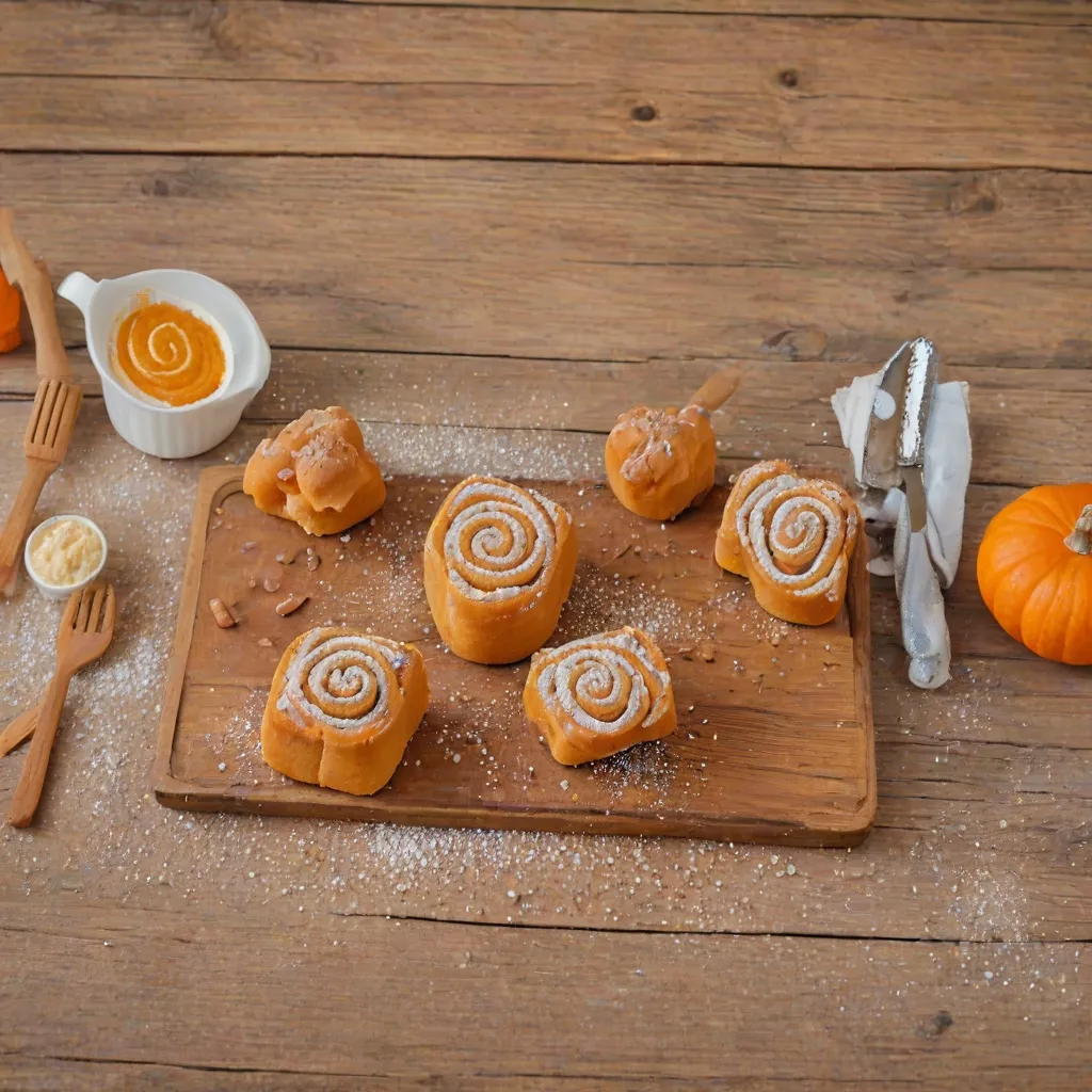 Bułeczki dyniowe - Przepis na puszyste pieczywo