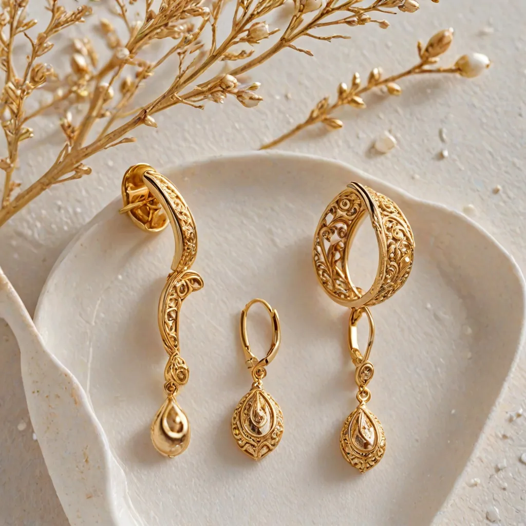 Jak wyczyścić złote kolczyki?