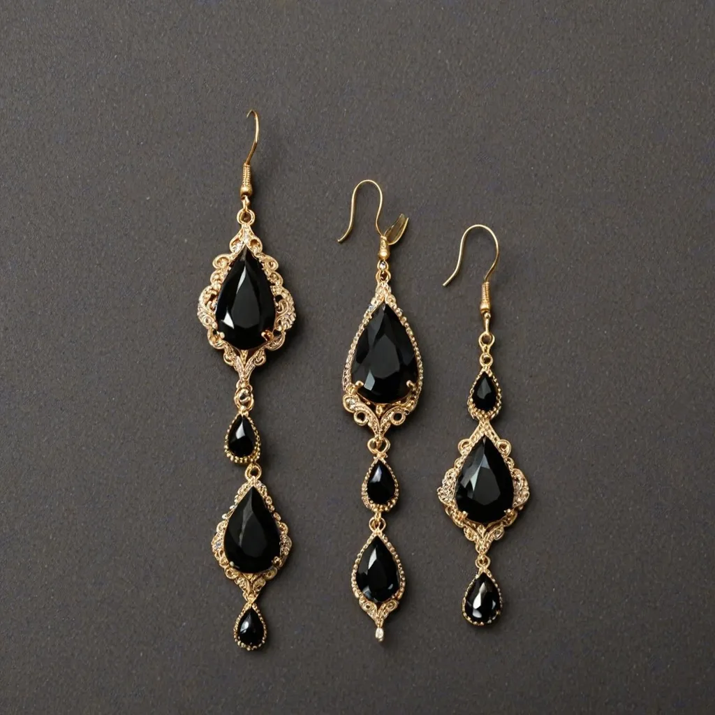 Jakie kolczyki do czarnej sukienki?