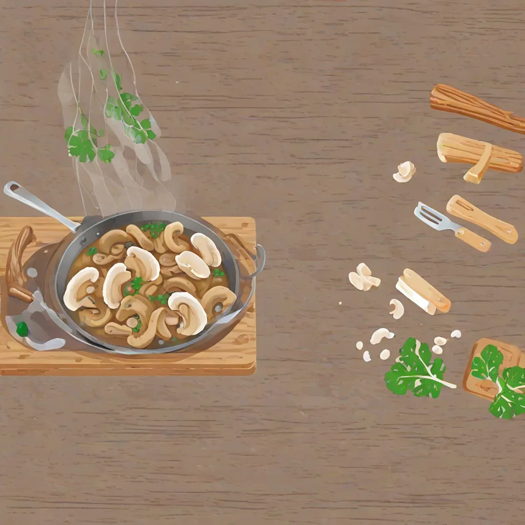 Smażone boczniaki z pietruszką - jak zrobić