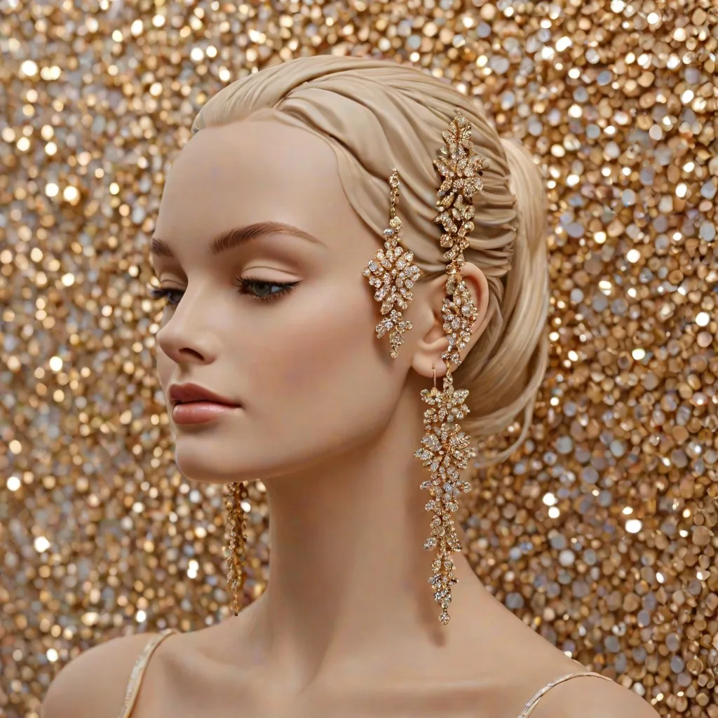 Jakie kolczyki do cekinowej sukienki?