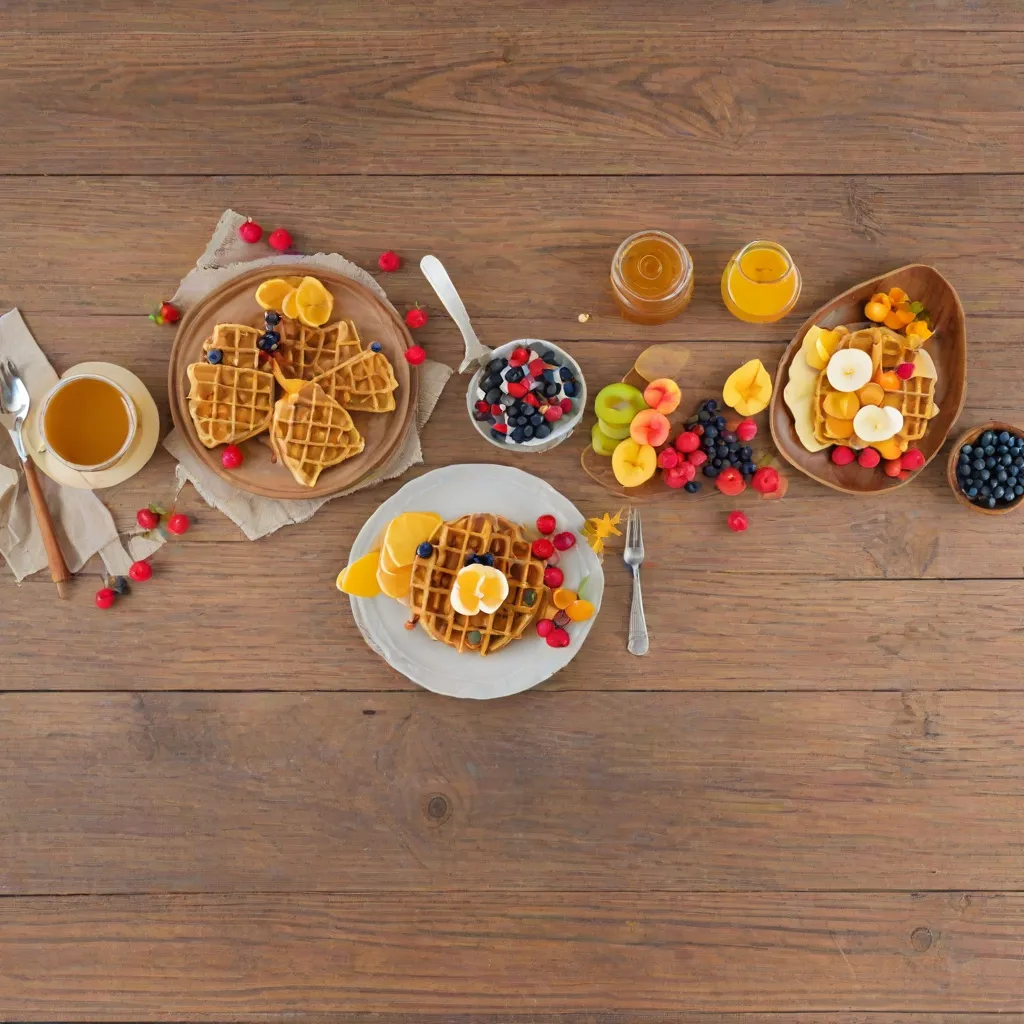 Gofry z mąki orkiszowej - Przepis na zdrowe gofry pełnoziarniste