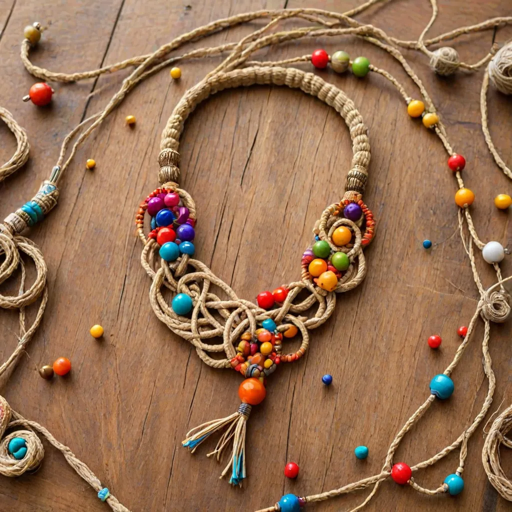 Jak zrobić naszyjnik ze sznurka?
