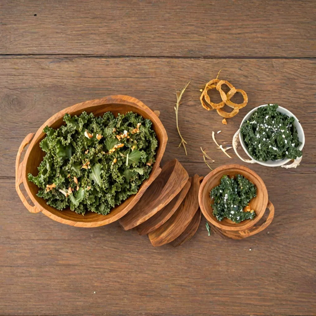 Chipsy z jarmużu - Przepis na zdrową przekąskę