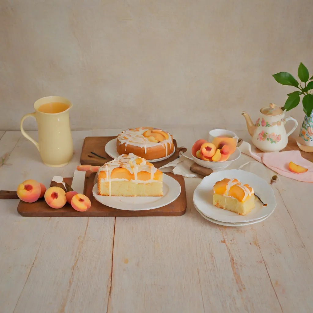 Ciasto francuskie z brzoskwiniami i budyniem - łatwy przepis